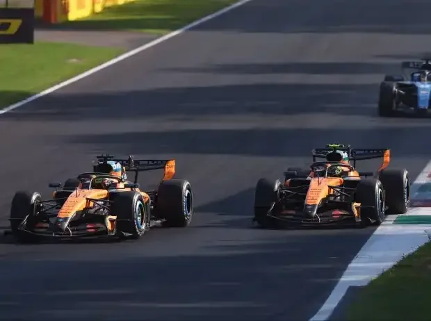 Titel-Bild zur News: Oscar Piastri, Lando Norris