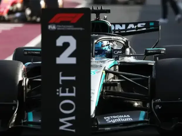 Title image for the news: George Russell (Mercedes W17) at the Formula 1 race in Monza 2026