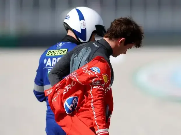 Title image for the news: Charles Leclerc (Ferrari) at the Formula 1 race in Monza 2026