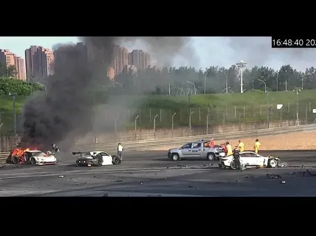 Unfall von Ollie Millroy in Shanghai
