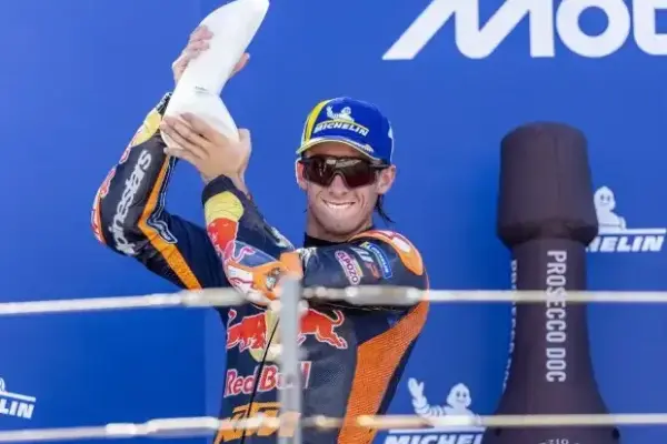 "A legend," says his crew chief, but Pedro Acosta sees it differently