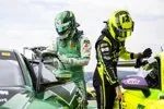 Marco Wittmann (Schubert-BMW) und Thomas Preining (Manthey-Porsche)