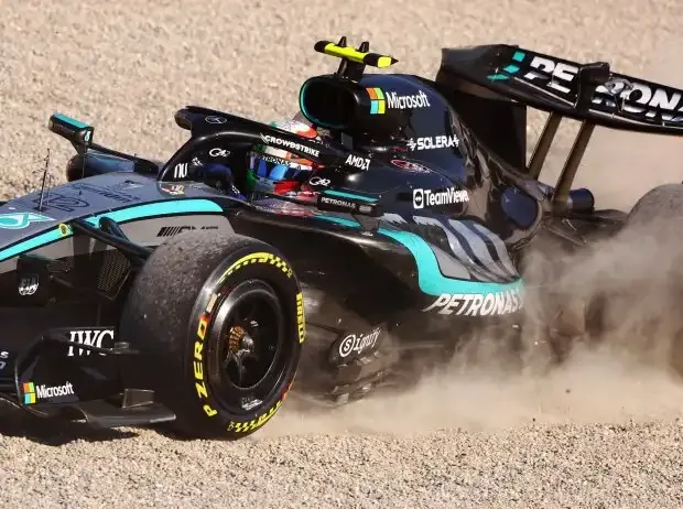 Kimi Antonelli in the Monza gravel trap: "Thought my chance was gone"