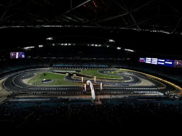 Track of the Race of Champions 2025 in Sydney