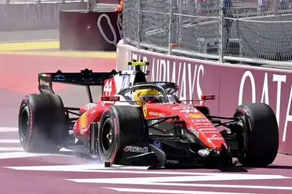 Third F1 Practice Madrid: Hamilton Crash Causes Long Interruption