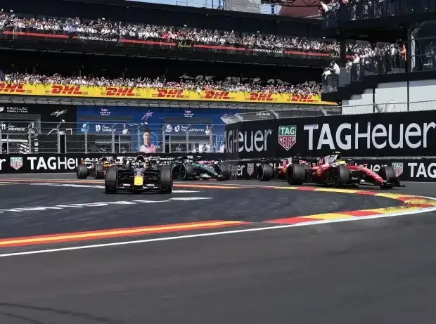 Titel-Bild zur News: Lando Norris, Lewis Hamilton, Max Verstappen