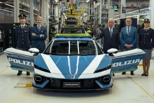 Lamborghini Temerario Police Car: 920 HP for Vital Special Missions