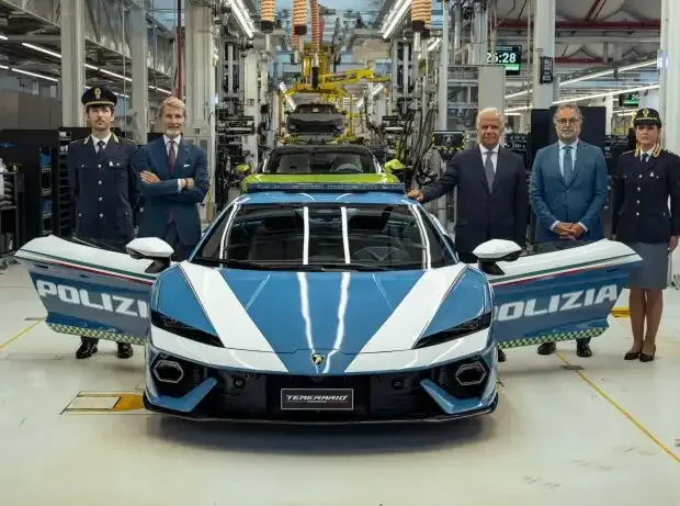Lamborghini Temerario Police Car: 920 HP for Vital Special Missions