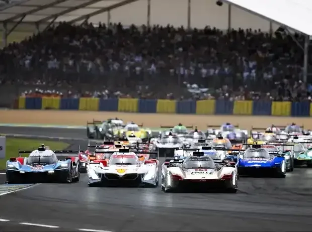 Titel-Bild zur News: Start zum 24h-Rennen von Le Mans 2026