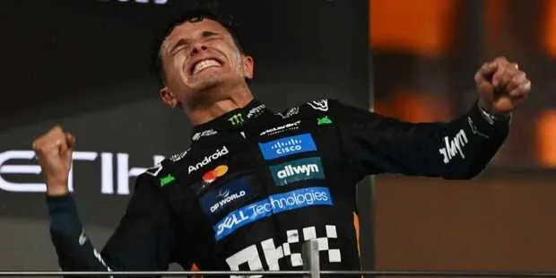 Die schönsten Jubelbilder von Lando Norris nach dem WM-Titelgewinn