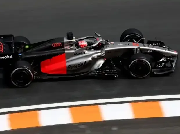 Title image for the news: Side view of the Audi R26 by Nico Hülkenberg in the 2026 Formula 1 season