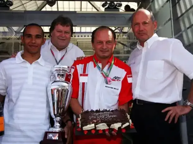 9. September 2006: Lewis Hamilton wins the title in GP2