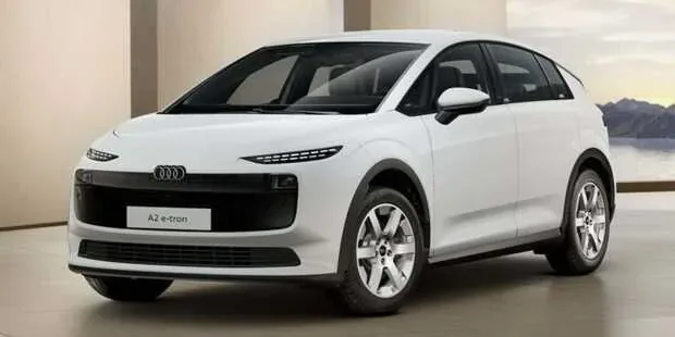 Purist electric car: The new Audi A2 e-tron in the base configuration