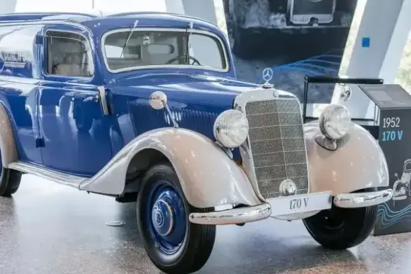Mercedes 170 V (1952): Panel van with absolute rarity value