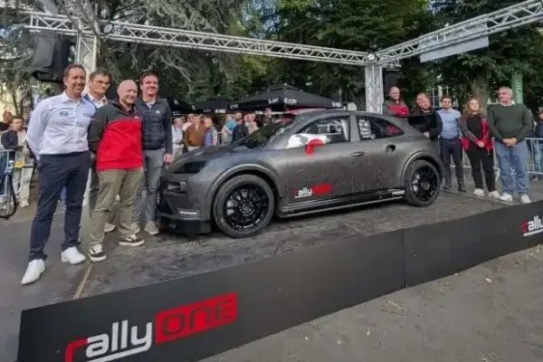 Porsche look, VW engine: Rally One reveals its car for the WRC 2027